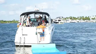 SHE'S NOT SHY! HAULOVER SANDBAR | BOAT ZONE MIAMI #9