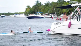 FUN on MIAMI BEACH SANDBAR !! Boat Zone Miami #9