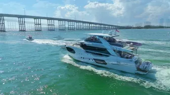 EPIC BOAT PARTY FROM DRONE !! BOAT ZONE MIAMI #10