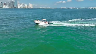 EPIC BOAT PARTY FROM DRONE !! BOAT ZONE MIAMI #9