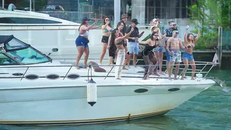 HE WANTS IT ALL!! MIAMI BOAT PARTY IN 2023 | BOAT ZONE MIAMI #4