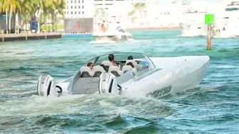 BOAT RAGE AT THE RIVER! BOAT ZONE MIAMI #3