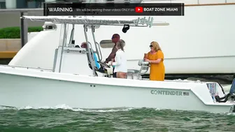 BOAT RAGE AT THE RIVER! BOAT ZONE MIAMI #5