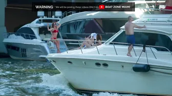 FLAT-SIX vs V8? WILD YACHT PARTY 2023! BOAT ZONE MIAMI #6