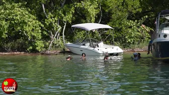 FUN TIMES on the Haulover Sandbar 2023 | Boat Zone Miami #10