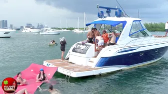 MIAMI GREATEST BOAT PARTY! HAULOVER SANDBAR! #4