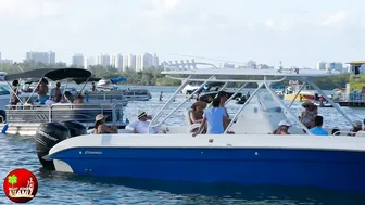 LUCKY GUYS LIVING THEIR BEST LIFE IN MIAMI | BOAT ZONE MIAMI #5