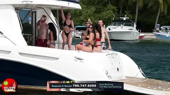 LUCKY GUYS LIVING THEIR BEST LIFE IN MIAMI | BOAT ZONE MIAMI #8