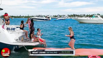 SHE GOT SKILLS !! Haulover Sandbar Life | Boat Zone #6