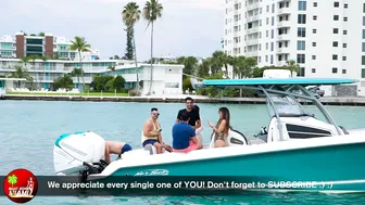 PARTY IN THE RAIN at HAULOVER SANDBAR 2023 | BOAT ZONE MIAMI #3