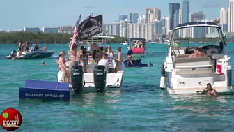 She is HOT! HAULOVER SANDBAR 2023 BOAT ZONE MIAMI #2