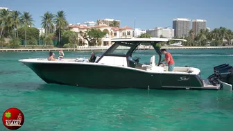 She is HOT! HAULOVER SANDBAR 2023 BOAT ZONE MIAMI #9