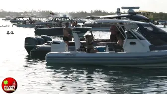 HAULOVER SANDBAR ON FIRE | BOAT ZONE MIAMI #9