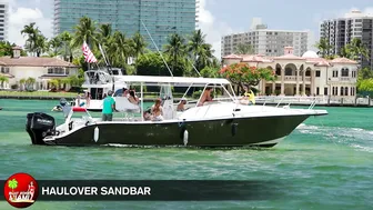 HUGE ASSets AT HAULOVER SANDBAR 2023 | BOAT ZONE MIAMI #3