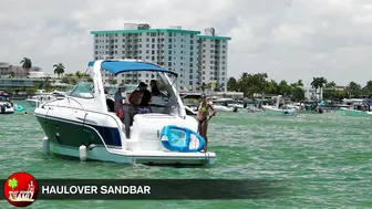 HUGE ASSets AT HAULOVER SANDBAR 2023 | BOAT ZONE MIAMI #6