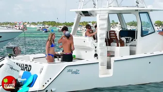 Beautiful Girls In TROUBLE at Haulover Sandbar | BOAT ZONE MIAMI #3