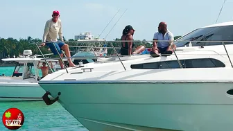 Beautiful Girls In TROUBLE at Haulover Sandbar | BOAT ZONE MIAMI #6