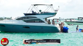 INSANE SANDBAR PARTY 2023 | BOAT ZONE MIAMI #8