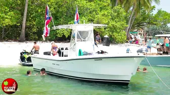 FUN & GOOD VIBES at HAULOVER INLET SANDBAR | BOAT ZONE #6