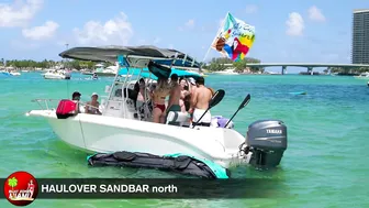 4TH OF JULY WEEKEND ON MIAMI SANDBAR 2023 | BOAT ZONE MIAMI #2