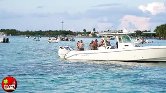 BEST BIKIN1 YOU WILL SEE AT HAULOVER SANDBAR! BOAT ZONE MIAMI #10