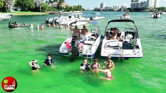 WRIST FIGHT GONE WRONG at HAULOVER INLET SANDBAR | BOAT ZONE MIAMI #5