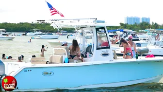 PARTY ON THE HAULOVER SANDBAR 2023 | BOAT ZONE MIAMI #5