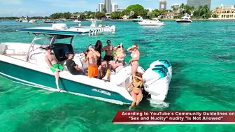 PARTY ON THE HAULOVER SANDBAR 2023 | BOAT ZONE MIAMI #8