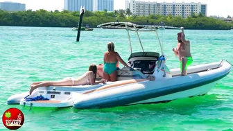 HAULOVER SANDBAR PARTY! BOAT ZONE MIAMI #5