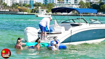 HAULOVER SANDBAR PARTY! BOAT ZONE MIAMI #8