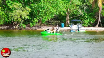 HOTTEST BLONDE AT HAULOVER SANDBAR 2023 | BOAT ZONE MIAMI #9