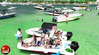 PARTY ON THE ROOF! HAULOVER SANDBAR | BOAT ZONE MIAMI #5