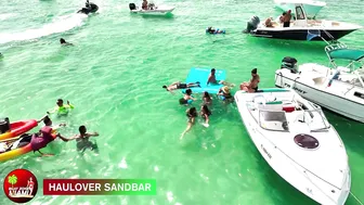 WE GOT HER! MIAMI SANDBAR PARTY! BOAT ZONE MIAMI #6