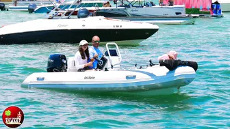 LATINAS ARE DIFFERENT!! HAULOVER SANDBAR 2023 | BOAT ZONE MIAMI #5