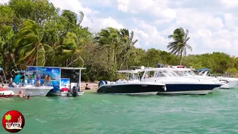 LUCKY GUY! WILD PARTY AT THE HAULOVER INLET SANDBAR | BOAT ZONE MIAMI #10