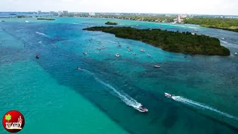 LUCKY GUY! WILD PARTY AT THE HAULOVER INLET SANDBAR | BOAT ZONE MIAMI #2