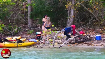 LUCKY GUY! WILD PARTY AT THE HAULOVER INLET SANDBAR | BOAT ZONE MIAMI #8