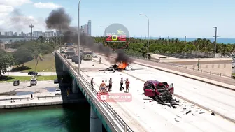 PLANE CRASHED IN FRONT OF US AT HAULOVER BRIDGE | BOAT ZONE MIAMI #8