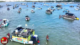 PERFECT BODY at HAULOVER INLET SANDBAR - BOAT ZONE MIAMI #6