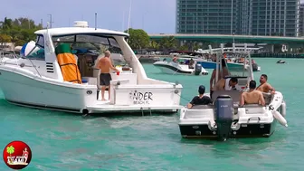 HOT BIKINIS OVERLOAD! HAULOVER SANDBAR | BOAT ZONE MIAMI #8