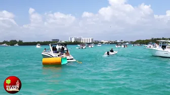 BIKINIS AT HAULOVER INLET SANDBAR 2023 - BOAT ZONE MIAMI #9