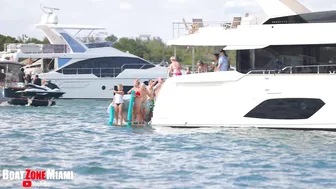 WILDEST PARTY I'VE EVER SEEN IN MIAMI | BOAT ZONE MIAMI #10