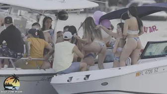 WILD PARTY AT MIAMI SANDBARS | BOAT ZONE MIAMI #6