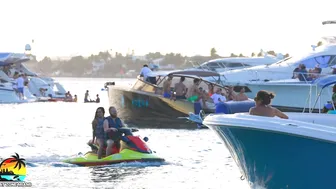 Life Inside Miami's Hottest Sandbar - BOAT ZONE MIAMI #8