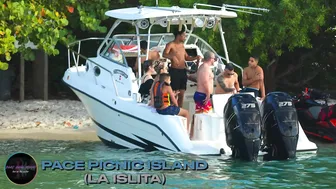 BADASS GIRLS! SHE STARE AT ME!! GOLDEN HOUR AT HAULOVER SANDBAR | BOAT ZONE MIAMI #4