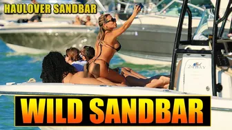 Haulover Sandbar Only Gets BETTER! (She Is Wild) Boat Zone Miami