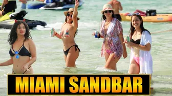 MIAMI HAULOVER SANDBAR | GIRLS AND FUN | BOAT ZONE MIAMI