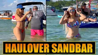 MIAMI SANDBAR LIFE | BOAT PARTY AT HAULOVER SANDBAR | BOAT ZONE