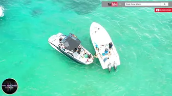 MIAMI SANDBAR LIFE | BOAT PARTY AT HAULOVER SANDBAR | BOAT ZONE #2