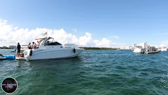 MIAMI SANDBAR LIFE | BOAT PARTY AT HAULOVER SANDBAR | BOAT ZONE #4